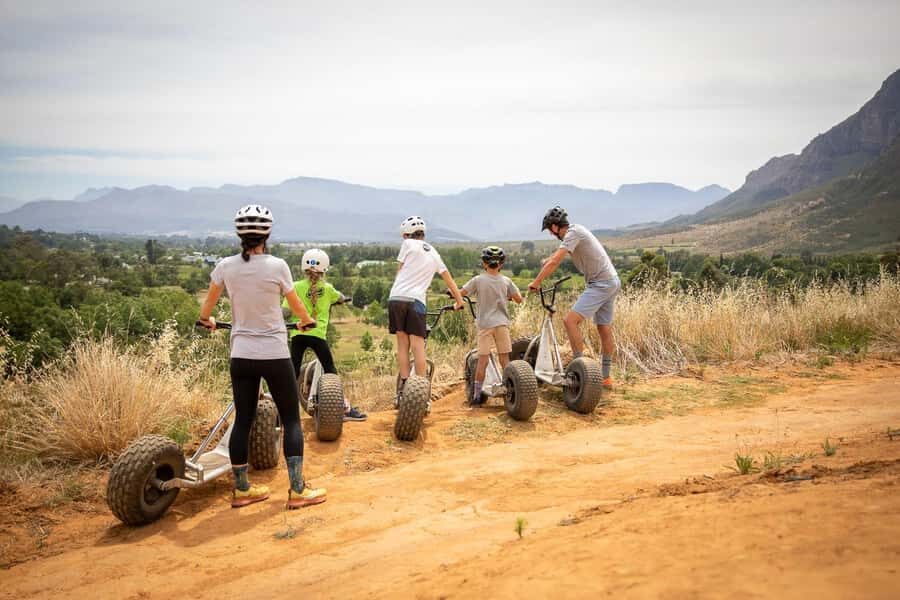 Stellenbosch Winelands downhill gravity Scooter - Who Can Ride (and Who Should Skip This One)