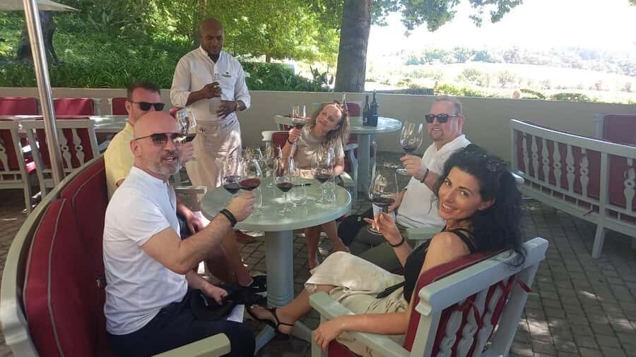 Stellenbosh,Franshoek ,Paarl Region (20 wine tastings) - Delaire Graff: the views and a five-wine tasting flight