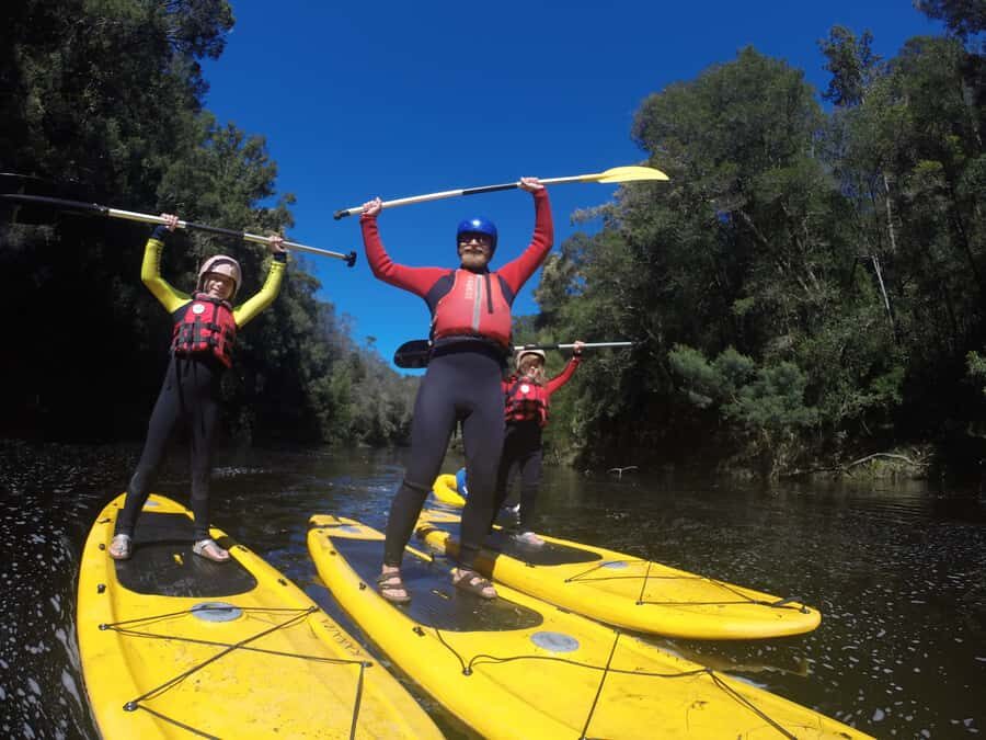 Stormsrivier: Green Route Tubing and Paddle-Boarding Tour - Where the tour starts at 85 Darnell St (and what that implies)