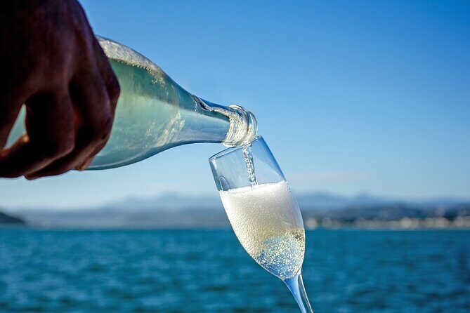 Sunset Boat Cruise on Bella Vita Champagne Lounger - The Bella Vita champagne lounger vibe: what you really get
