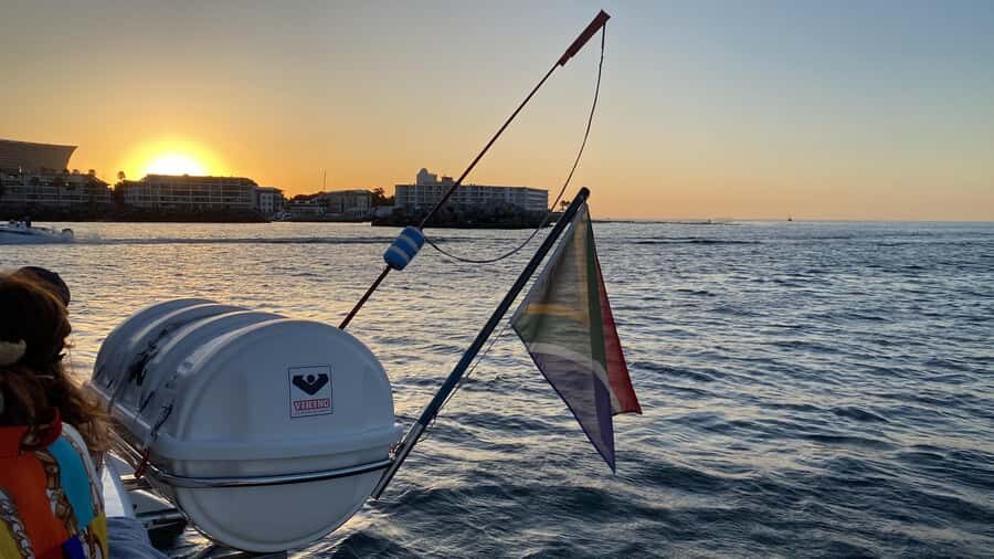 Sunset Cruise with Cape Town Cruises - The main event: Table Mountain and the Twelve Apostles from the water