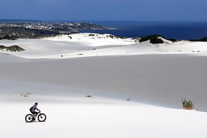Sunset Fatbike Dune Experience - From dunes to a beach payoff on an uncrowded stretch of sand