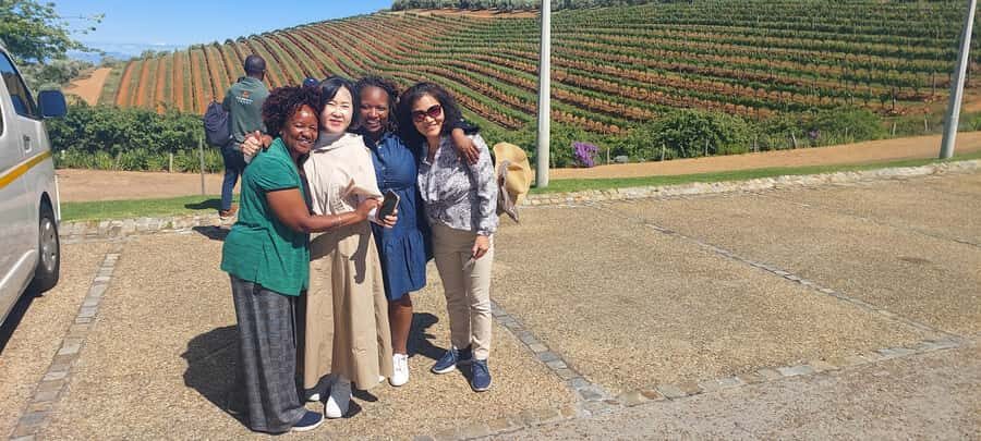 Table Mountain and Stellenbosch Wine tasting tour - Going Up Table Mountain by Cable Car (and Getting the Views Fast)
