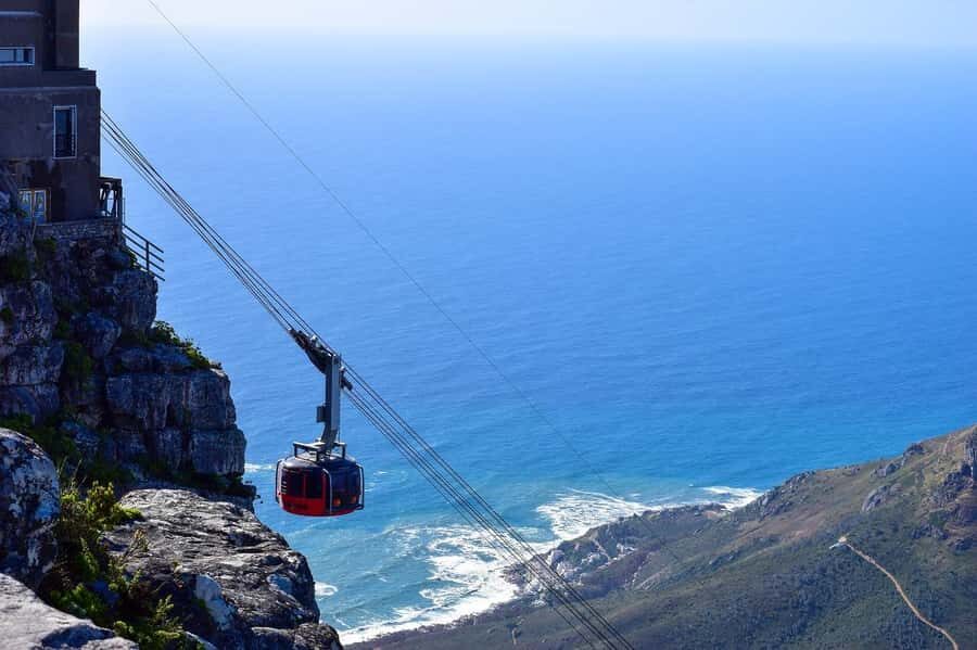 Table Mountain Cable Car Ticket with Transfer - Pre-booked entry and the five-minute ride upward