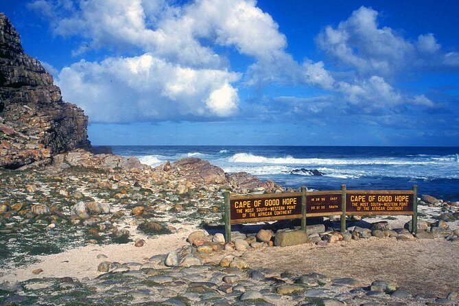 Table Mountain-Wines-Penguins-Cape Point All Inclusive Group Tour - Cape of Good Hope and Cape Point: guided crosses and lighthouse views