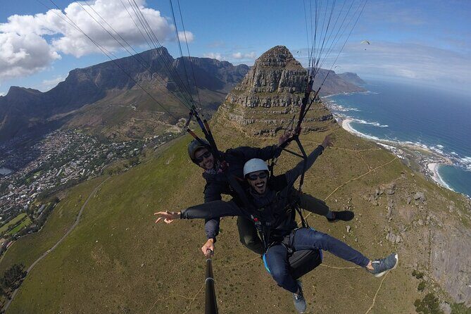 Tandem Paraglide Flight with Instructor - Tandem paragliding Cape Town: what makes this flight different