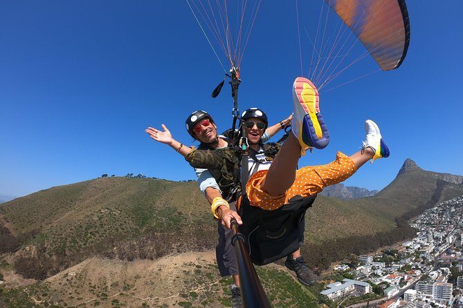 Tandem Paragliding in Cape Town - The actual flight: from takeoff to that quick wow moment