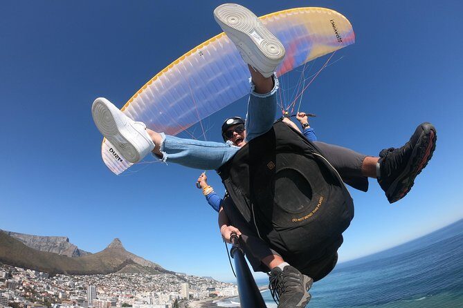 Tandem Paragliding in Cape Town - “Can I fly, or am I just riding?”