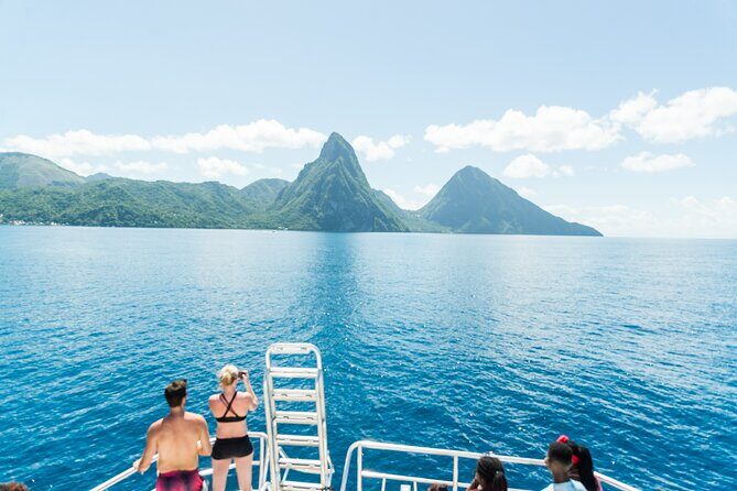 Tet Paul Hike & Soufriere Catamaran Experience - What you’re actually doing on board: open bar, snacks, restrooms, and cannon time