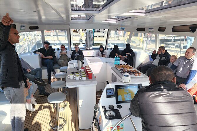 V&A Waterfront Marine Big 5 Ocean Safari - Snacks, refreshments, and the comfort check before you book