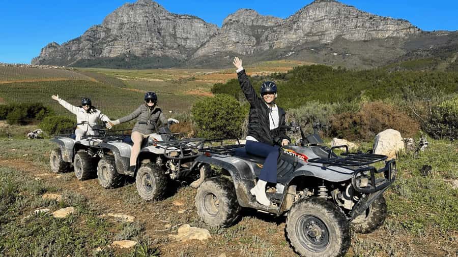 Vrede en Lust Wine Estate: 1H Quad Bike Trail - Franschhoek from a quad: what this 1-hour trail is really like