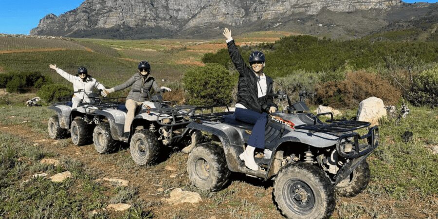 Vrede en Lust Wine Estate: 1H Quad Bike Trail - Guides who make it fun: Michelle, Blommie, and the picture-friendly vibe