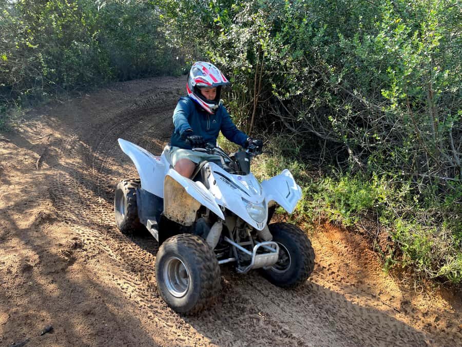 WILDERNESS GARDEN ROUTE QUAD BIKE FUN RIDE - Where the Garden Route quad ride actually happens