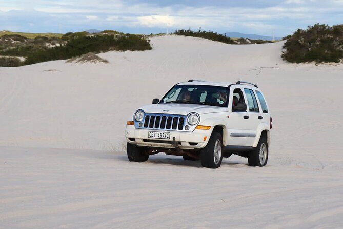 WildX Adventures Jeep 4x4 White Sand Dunes in Cape Town Atlantis - Where the adventure starts: Witzands Aquifer Nature Reserve