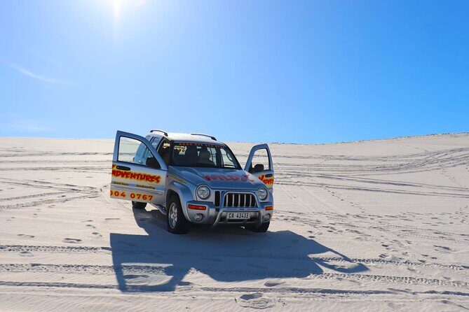 WildX Adventures Jeep 4x4 White Sand Dunes in Cape Town Atlantis - The ride itself: climbing, sand tracks, and panoramic views