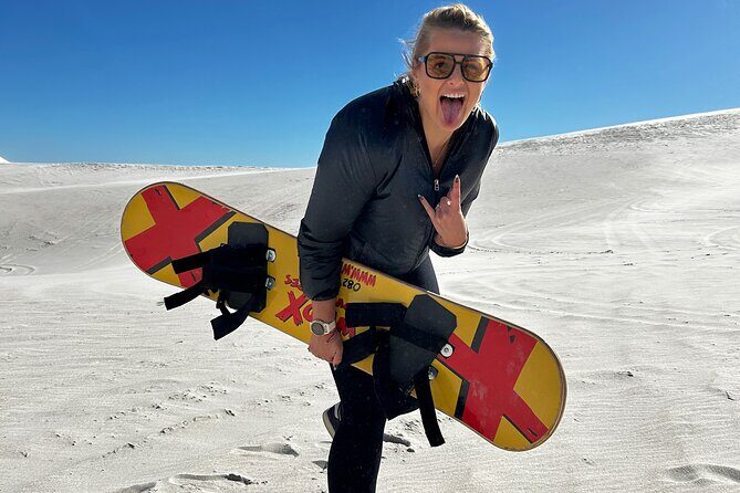 WildX Sandboarding the Real White Sand Dunes Atlantis Cape Town - Why the Instructors Matter: Oxxy’s “Tips and Tricks” Effect