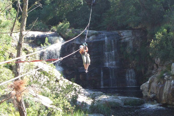 Ziplining Elgin - The 20-minute 4x4 ride up to the gorge is part of the thrill
